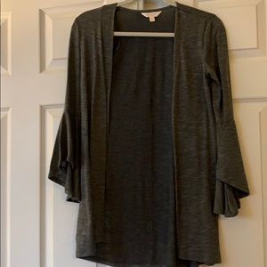 LC Lauren Conrad cardigan with bell sleeves